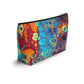 Bespattered Facade Intergalactic Rainbow Accessory Pouch With T-Bottom | 2 Sizes