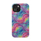 Bespattered Facade Rainbow Nebula Impact-Resistant Case