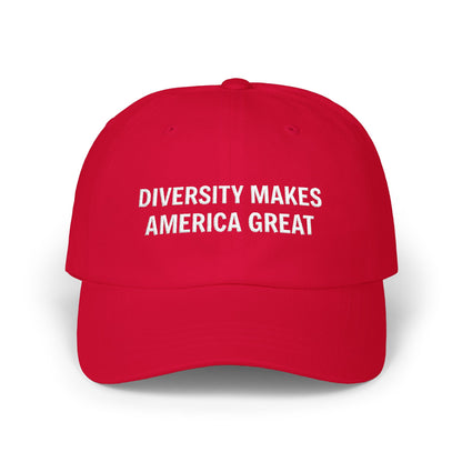 The Anti-MAGA Embroidered Hat Collection: Diversity Makes America Great | 10 Colors