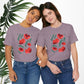 Red Poppies Bella Canvas Unisex Jersey Short Sleeve Tee