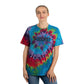 Bespattered Facade Indoorsy Rainbow Spiral Tie-Dye Tee