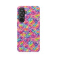 Bespattered Facade Rainbow Graffiti Hearts Impact-Resistant Case