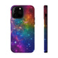 Bespattered Facade Rainbow Universe Impact-Resistant Case