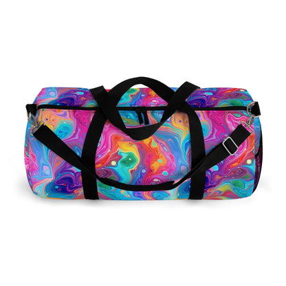 Bespattered Facade Rainbow Flow Duffel Bag | 2 Sizes