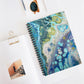 Bespattered Facade Sea Turtle Spiral Notebook - Lined Pages