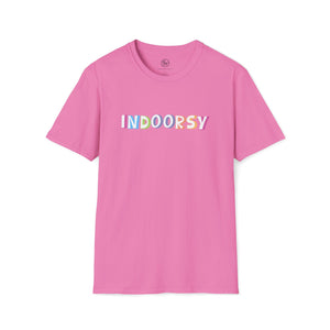 Bespattered Facade Colorful Indoorsy Unisex Softstyle T-Shirt