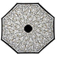 Tiffany Magnolia Travel Umbrella – Compact, One-Touch Open & Close