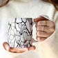 Tiffany Magnolia Fine Art Mug – 11 oz Porcelain Coffee Cup