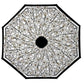 Tiffany Magnolia Reverse Inverted Umbrella – Hands-Free, Windproof Design