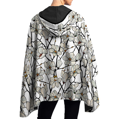 Tiffany Magnolia Womens Rain Cape - Rainproof Breathable Rain Poncho for Women