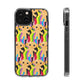 Bespattered Facade 90s Flashback Rainbow Trolls Clear Case