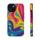 Bespattered Facade Vibrant Flow Impact-Resistant Case