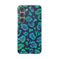 Bespattered Facade Emerald Leopard Snap Case