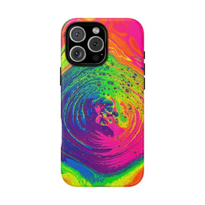 Bespattered Facade Tasty Neon Swirl Tough Case