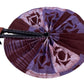 African Wax Print Fan, Handmade in Ghana