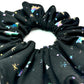 Holographic Bats Halloween Scrunchie