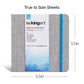 Watercolor Paper Sketchbook 5.5x5.5 24 Pages