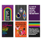 Rainbow LGBTQ+ Christmas Cards, Set of 24