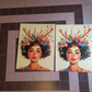 "Miss You Dearly" | Vibrant Afro-Fantasy Postcard