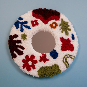 Punch Needle Mirror Kit