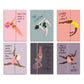 Pole Dancing Christmas Greeting Cards, Set of 24