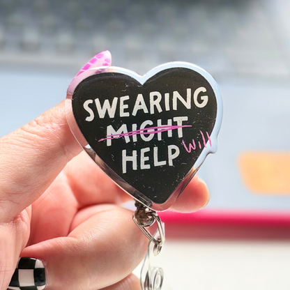 Swearing Might Help Badge Reel