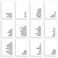 Sarcastic Christmas Greeting Cards, Set of 24