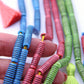 Grooved Barrels: Hand Carved Tube Shape Bone Beads, 5x25mm