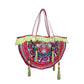 Ibiza Vintage Hmong Textile Half Moon Tote XL - Thailand