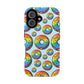 Bespattered Facade Rainbow Sprinkle Donut Impact-Resistant Case