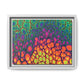 Bespattered Facade Neon Butterfly Framed Canvas Art Print | 3 Frame Colors | Multiple Sizes