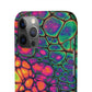 Bespattered Facade Neon Butterfly Snap Case