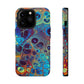 Bespattered Facade Intergalactic Rainbow Impact-Resistant Case