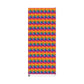 Bespattered Facade Rainbow Ink Circles Wrapping Paper | Three Sizes | Glossy or Matte