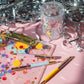 Confetti-Filled Ballpoint Pen Set (3 count)