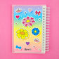 4x6 Sticker Queen Star the Unicorn Rainbow Reusable Sticker Book
