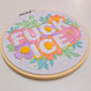 FUCK ICE - Embroidery Kit