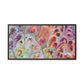 Bespattered Facade Dragon Scales Framed Canvas Art Print | 3 Frame Colors | Multiple Sizes