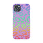 Bespattered Facade Rainbow Leopard Snap Case