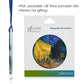 van Gogh Cafe Terrace at Night Porcelain Keepsake Ornament – Flat Ceramic, Gift-Ready