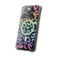 Bespattered Facade Pastel Rainbow Leopard MagSafe Clear Impact Case