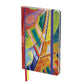 Delaunay Eiffel Tower - Dot Grid Journal – Hardcover, Pockets, Ribbon Bookmarks