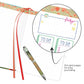 Monet Poppy Field - Dot Grid Journal – Hardcover, Pockets, Ribbon Bookmarks