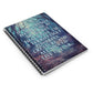 Bespattered Facade Rainbow "Terrifyingly Powerful" Spiral Notebook - Lined Pages