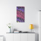 Bespattered Facade Fluid Art Abstract Painting Stretched Matte Canvas Art Prints | Multiple Sizes