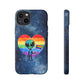 Bespattered Facade Rainbow Extraterrestrial Pride Tough Case