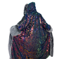 Midnight Smoke Sequin Coat