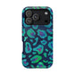 Bespattered Facade Emerald Leopard Impact-Resistant Case