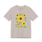 Sunflowers Bella Canvas Unisex Jersey Short Sleeve Tee
