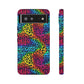 Bespattered Facade Rainbow Animal Print Tough Case